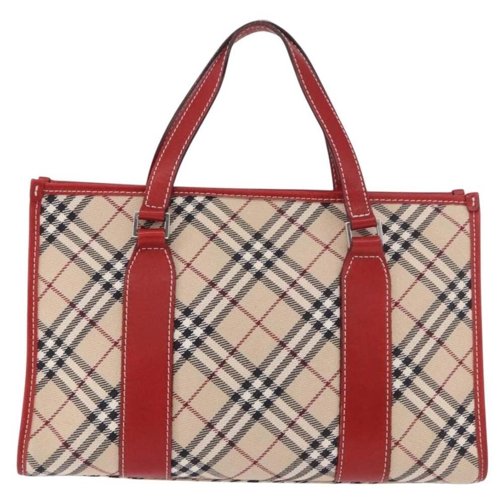 Burberry Nova Check Blue Label Handbag Beige